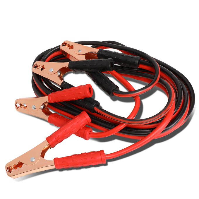 D-Motoring - Jumper Cables - Heavy Duty 10 Gauge 12 Ft - 200 AMP - 1