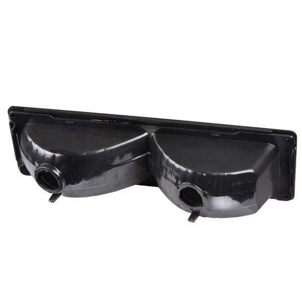D-Motoring - Bumper Lights - Chrome Housing - Smoked Lens - Plug-n-Play - Pair - Chevy Gmt400 C10 C/K / Gmt400 Suburban - 6