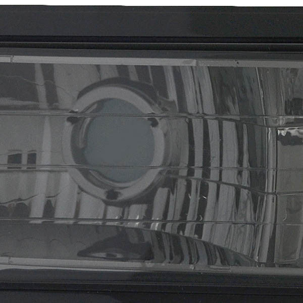D-Motoring - Bumper Lights - Chrome Housing - Smoked Lens - Plug-n-Play - Pair - Chevy Gmt400 C10 C/K / Gmt400 Suburban - 2