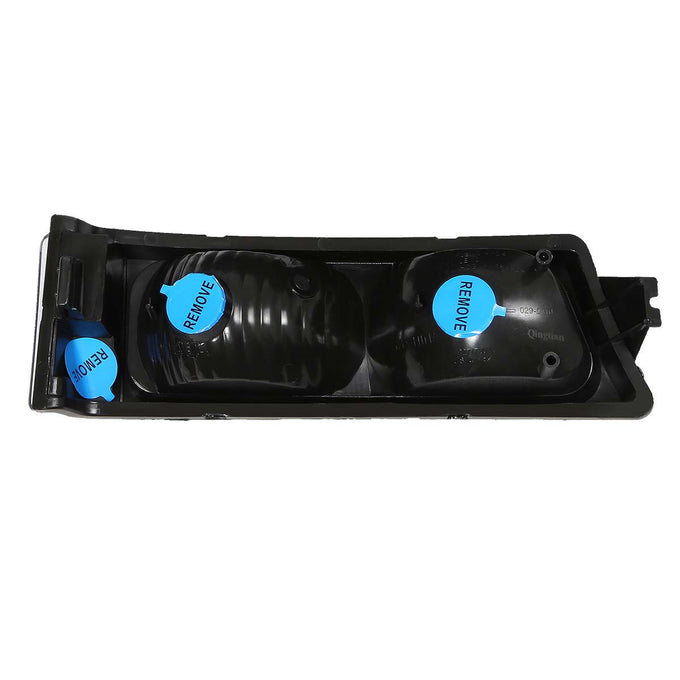 D-Motoring - Bumper Lights - Chrome Housing - Clear Corner - Plug-n-Play - Pair - Chevy Avalanche 1500 / 2500 / Silverado 1500 / 2500 / 3500 & HD Models - 4
