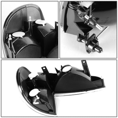 D-Motoring - Bumper Lights - Black Housing - Amber Corner - Plug-n-Play - Pair - Ford Explorer / Mercury Mountaineer - 4