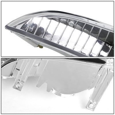 D-Motoring - Bumper Lights - Chrome Housing - Amber Corner - Plug-n-Play - Pair - Ford Explorer / Mercury Mountaineer - 3