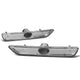 D-Motoring - Bumper Lights - Chrome Housing - Plug-n-Play - Pair - 10-14 Ford Mustang - 2