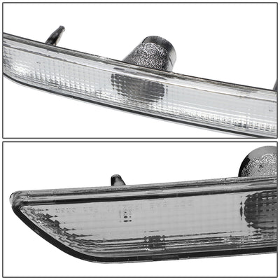 D-Motoring - Bumper Lights - Chrome Housing - Plug-n-Play - Pair - 10-14 Ford Mustang - 4