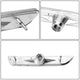 D-Motoring - Bumper Lights - Chrome Housing - Plug-n-Play - Pair - 10-14 Ford Mustang - 5