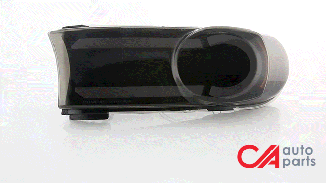 Black Housing Amber Corner LED DRL Sequential Turn Signal Bumper Lights<br>07-14 Toyota FJ Cruiser