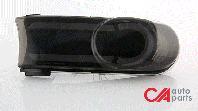Black Housing LED DRL Sequential Turn Signal Bumper Lights<br>07-14 Toyota FJ Cruiser