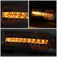 07-14 Toyota FJ Cruiser Bumper Lights - 3D LED DRL+Sequential Turn Signal - Smoked Lens - Amber Corner - Pair - BL-LB-FJC07-SM-AM - 4