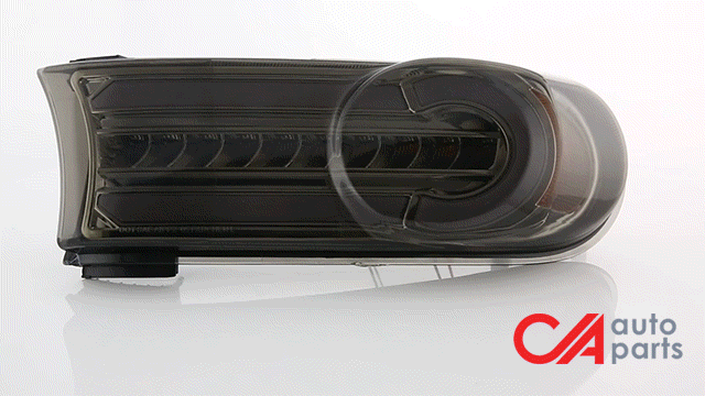 Smoked Lens Amber Corner LED DRL Sequential Turn Signal Bumper Lights<br>07-14 Toyota FJ Cruiser