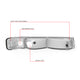 D-Motoring - Bumper Lights - Smoked Lens - Plug-n-Play - Pair - Chevy Express 1500 / 2500 / 3500 GMC Savana 1500 /  2500/  3500 - 5