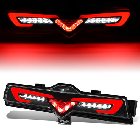D-Motoring - 13-18 Scion FRS 86Third Brake Lights - 3D LED Bar - Clear Lens - Plug-n-Play - 1