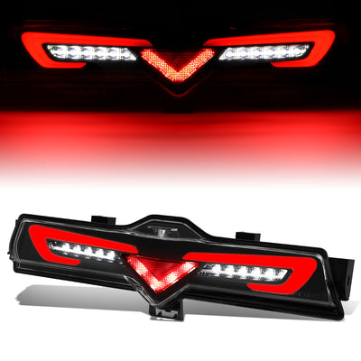 D-Motoring - 13-18 Scion FRS 86Third Brake Lights - 3D LED Bar - Clear Lens - Plug-n-Play - 1