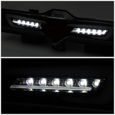 D-Motoring - 13-18 Scion FRS 86Third Brake Lights - 3D LED Bar - Clear Lens - Plug-n-Play - 4