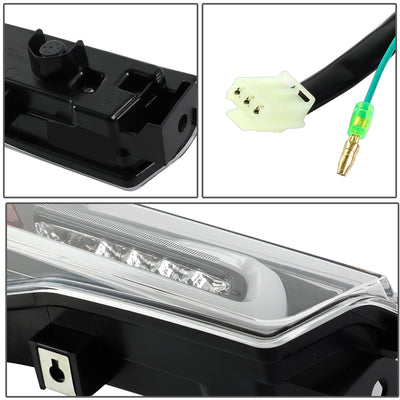 D-Motoring - 13-18 Scion FRS 86Third Brake Lights - 3D LED Bar - Clear Lens - Plug-n-Play - 5