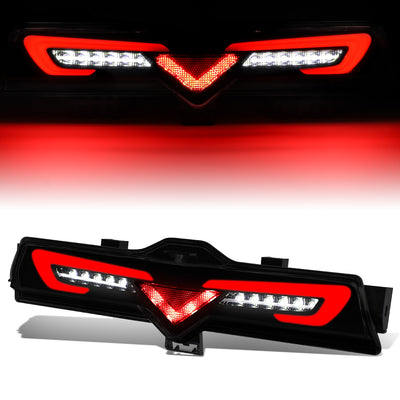 D-Motoring - 13-18 Scion FRS 86Third Brake Lights - 3D LED Bar - Smoked Lens - Plug-n-Play - 1