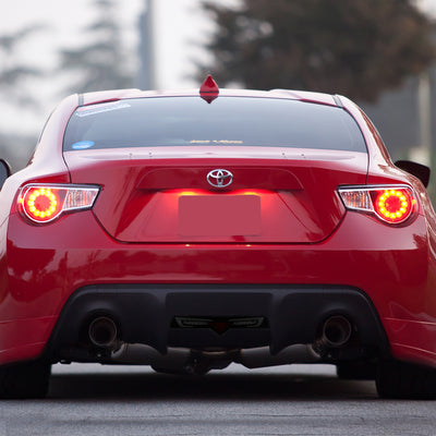 D-Motoring - 13-18 Scion FRS 86Third Brake Lights - 3D LED Bar - Smoked Lens - Plug-n-Play - 7