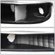 D-Motoring - Headlights - Black Housing - Plug-n-Play - Pair - GMC Sierra 1500(HD) / 2500(HD) / 3500HD / Yukon / Sierra C3 - 4