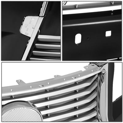 D-Motoring - 10-12 Lexus ES350 Front Bumper - W LED Fog Lights - Replacement - OEM Style - ABS - 4