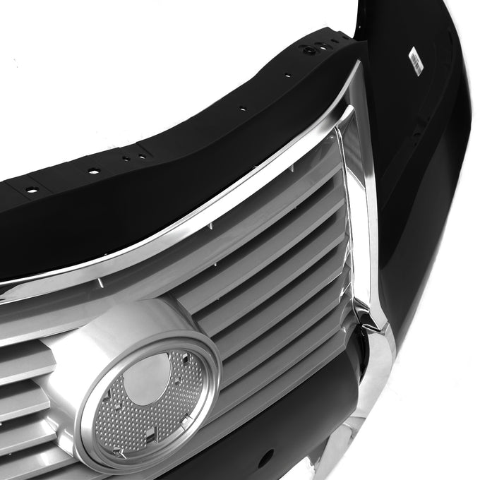 D-Motoring - 10-11 Toyota Camry Front Bumper - W Grille - Replacement - OEM Style - ABS - 3