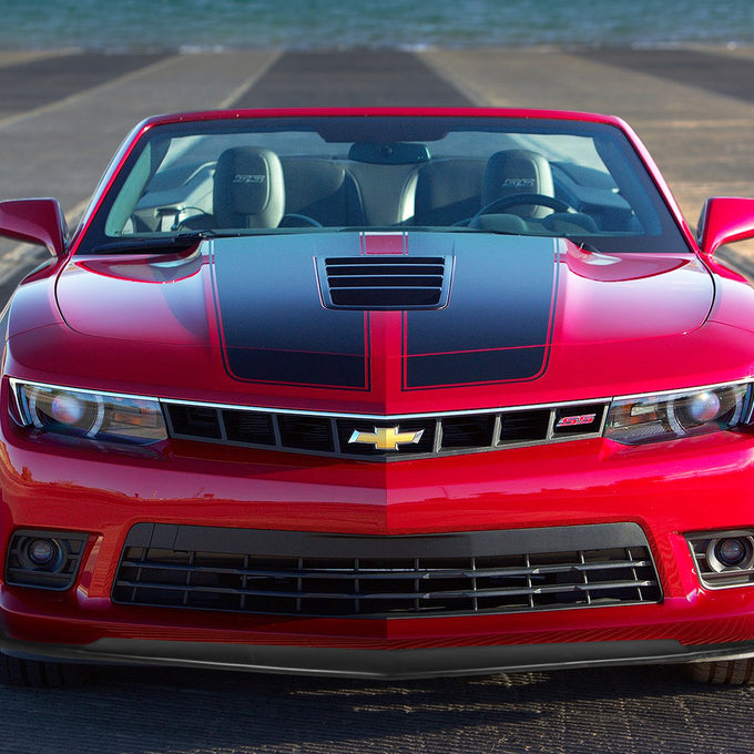 D-Motoring - 14-15 Chevy Camaro SS & Z28 Bumper Lip - OE Style - ABS - 5