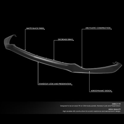 D-Motoring - 15-17 Ford MustangBumper Lip - OE Style - ABS - 2