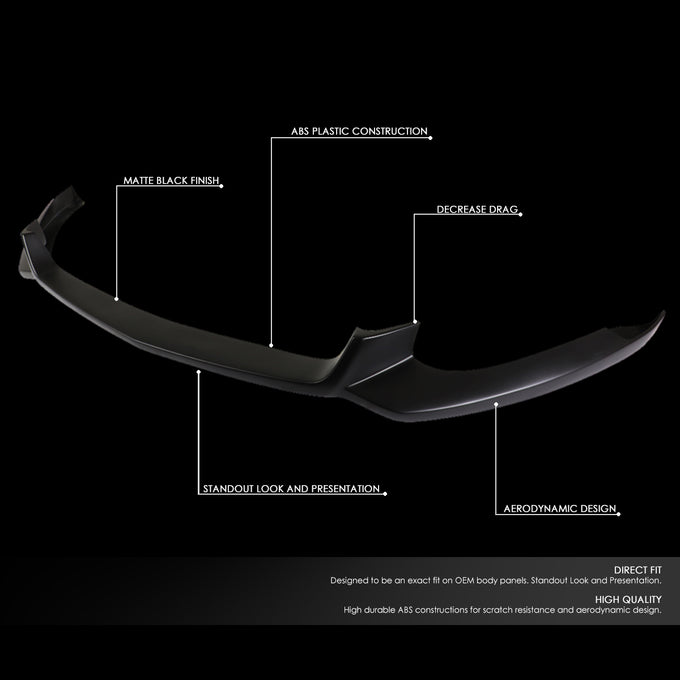D-Motoring - 15-17 Ford MustangBumper Lip - OE Style - ABS - 2