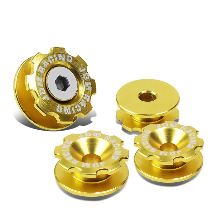 D-Motoring - Bumper Quick Release - Gear Style - 2 Pairs - 7