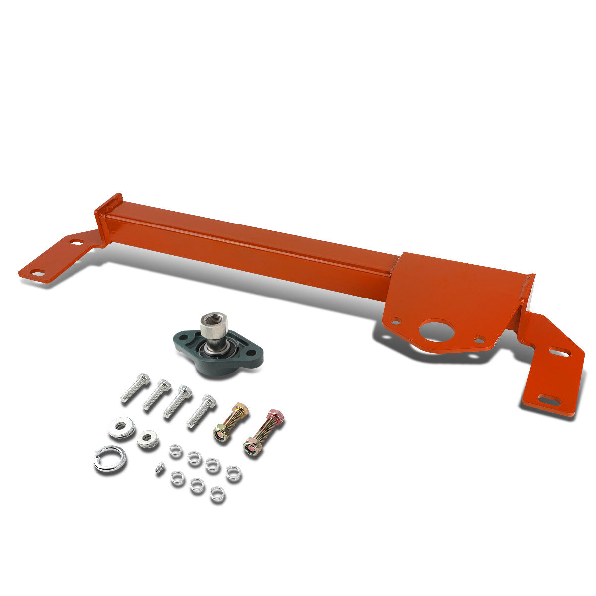 D-Motoring - Steering Box Brace - 1/4 in. Plates - Fits 4WD Models - Mild Steel - 94-01 Dodge Ram 1500 / 94-02 Dodge Ram 2500 / 3500 - 1
