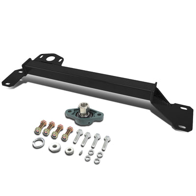 D-Motoring - Steering Box Brace - 1/4 in. Plates - Fits 2WD Models - Mild Steel - 94-01 Dodge Ram 1500 / 94-02 Dodge Ram 2500 / 3500 - 1