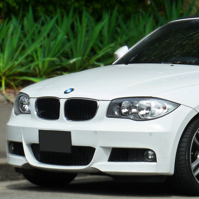 D-Motoring - 08-13 BMW 125i 128i 135i Front Bumper - W/PDC - Replacement - OEM Style - ABS - 7