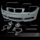 D-Motoring - 08-13 BMW 125i 128i 135i Front Bumper - W/PDC - Replacement - OEM Style - ABS - 2