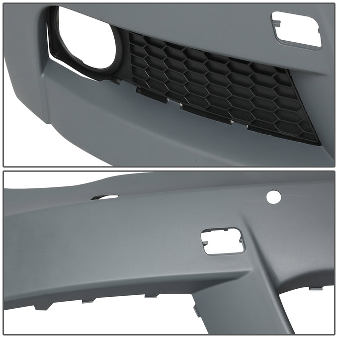 D-Motoring - 08-13 BMW 125i 128i 135i Front Bumper - W/PDC - Replacement - OEM Style - ABS - 4
