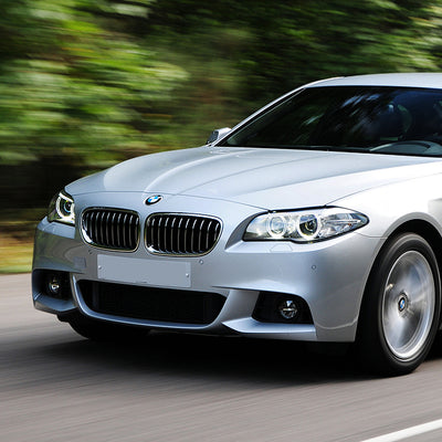 D-Motoring - 10-16 BMW 5-Series Front Bumper - W/PDC - Replacement - OEM Style - ABS - 7