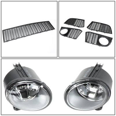 D-Motoring - 10-16 BMW 5-Series Front Bumper - W/PDC - Replacement - OEM Style - ABS - 5