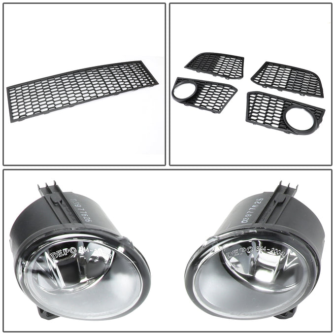 D-Motoring - 10-16 BMW 5-Series Front Bumper - W/PDC - Replacement - OEM Style - ABS - 5