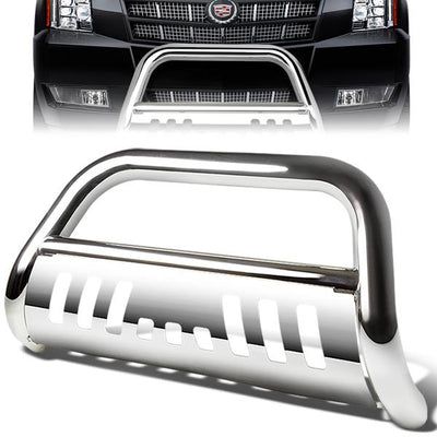 07-14 Chevy Suburban GMC Yukon XL 1500 Bull Bar w/Skid Plate - Stainless Steel