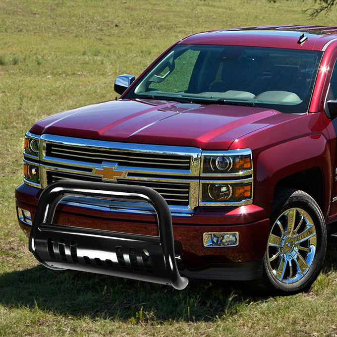 D-Motoring - Bull Bar - 3 in. - Chevy Silverado 1500 / GMC Sierra 1500 / Tahoe / Yukon / Avalanche / Suburban - 5