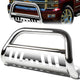 99-07 Chevy Silverado GMC Sierra 1500 Bull Bar w/Skid Plate - Stainless Steel