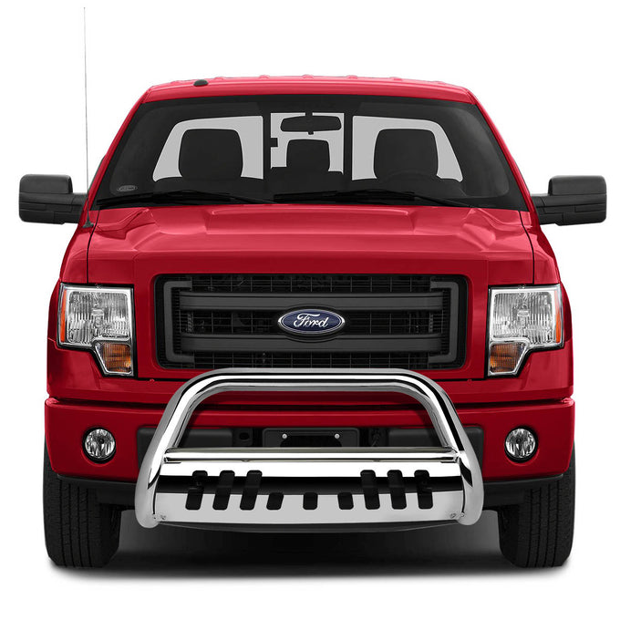 D-Motoring - Bull Bar - Chrome - Ford F-250SD / F-350SD / F-450SD / F-550SD / Excursion - 5