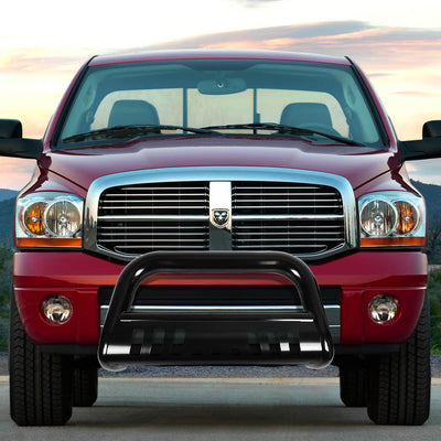 D-Motoring - Bull Bar - Black - Dodge RAM 1500 / 2500 / 3500 Mega Cab (Extended Crew) - 5