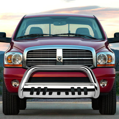D-Motoring - Bull Bar - Chrome - Dodge RAM 1500 / 2500 / 3500 - 5
