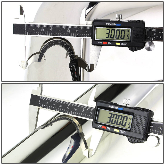 D-Motoring - Bull Bar - Chrome - Dodge RAM 1500 / 2500 / 3500 - 6