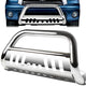 07-16 Toyota Tundra Sequioa Bull Bar w/Skid Plate - Stainless Steel