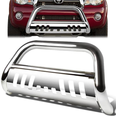 05-15 Toyota Tacoma Bull Bar w/Skid Plate - Stainless Steel