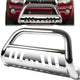 05-15 Toyota Tacoma Bull Bar w/Skid Plate - Stainless Steel