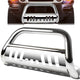07-14 Toyota FJ Cruiser Bull Bar w/Skid Plate - Stainless Steel