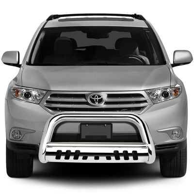 D-Motoring - Bull Bar - 3 in.  - Chrome - 08-13 Toyota Highlander - 5