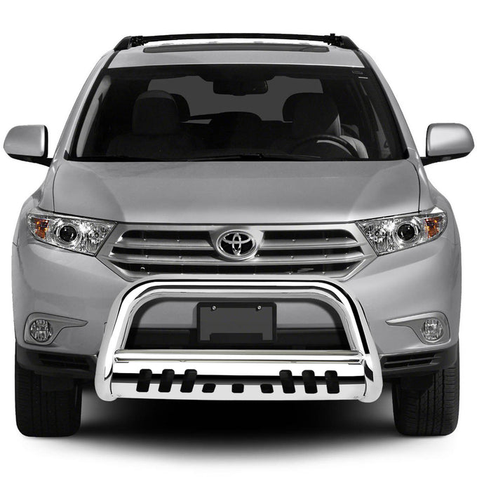 D-Motoring - Bull Bar - 3 in.  - Chrome - 08-13 Toyota Highlander - 5