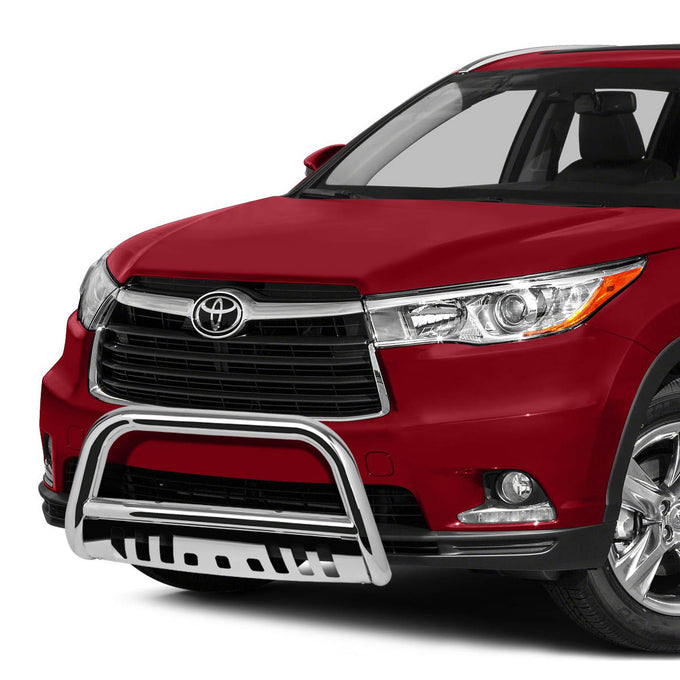 D-Motoring - Bull Bar - 3 in. - Chrome - 14-16 Toyota Highlander - 5
