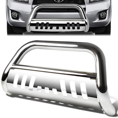 06-16 Toyota RAV4 Bull Bar w/Skid Plate - Stainless Steel